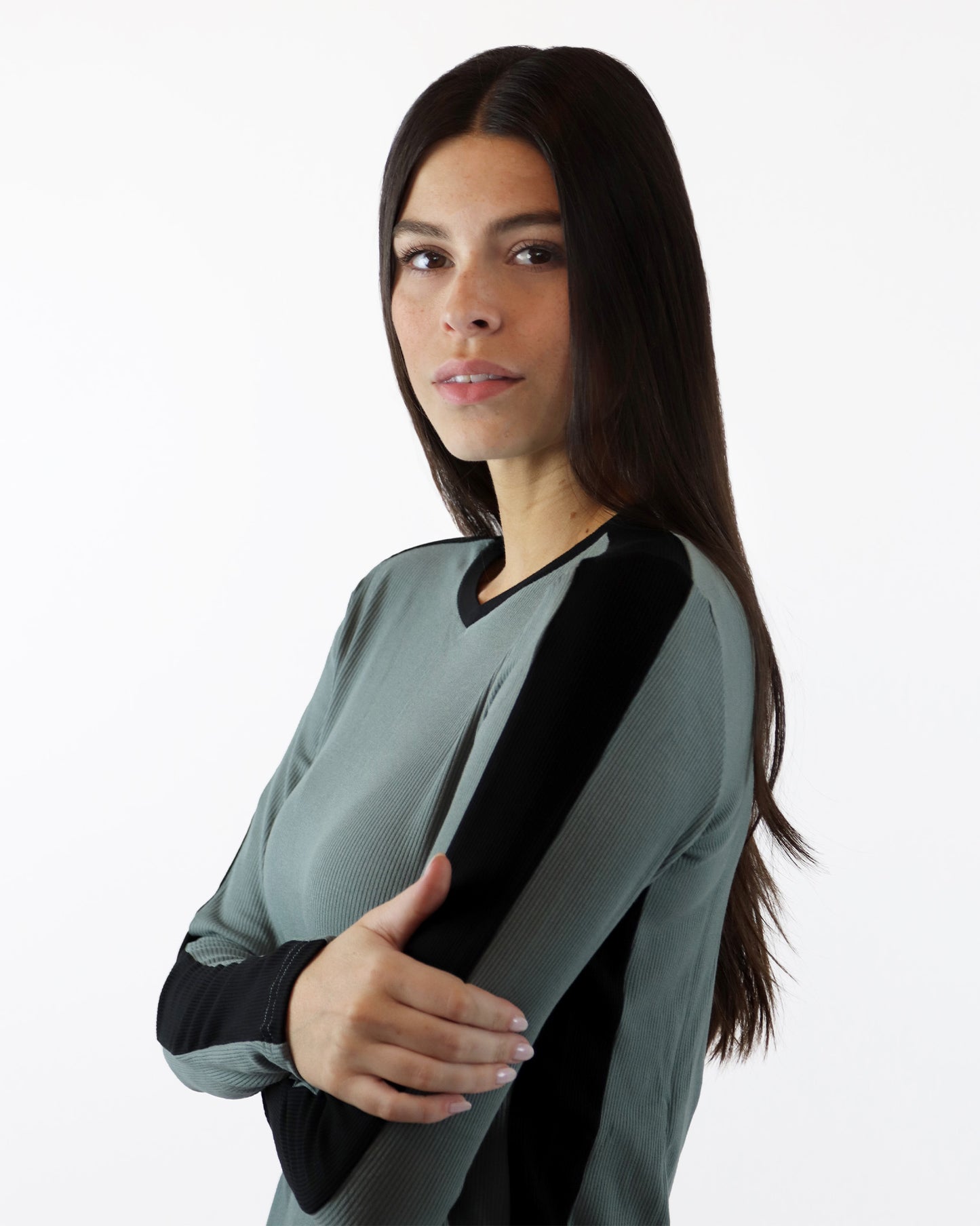 Contrast V Tee