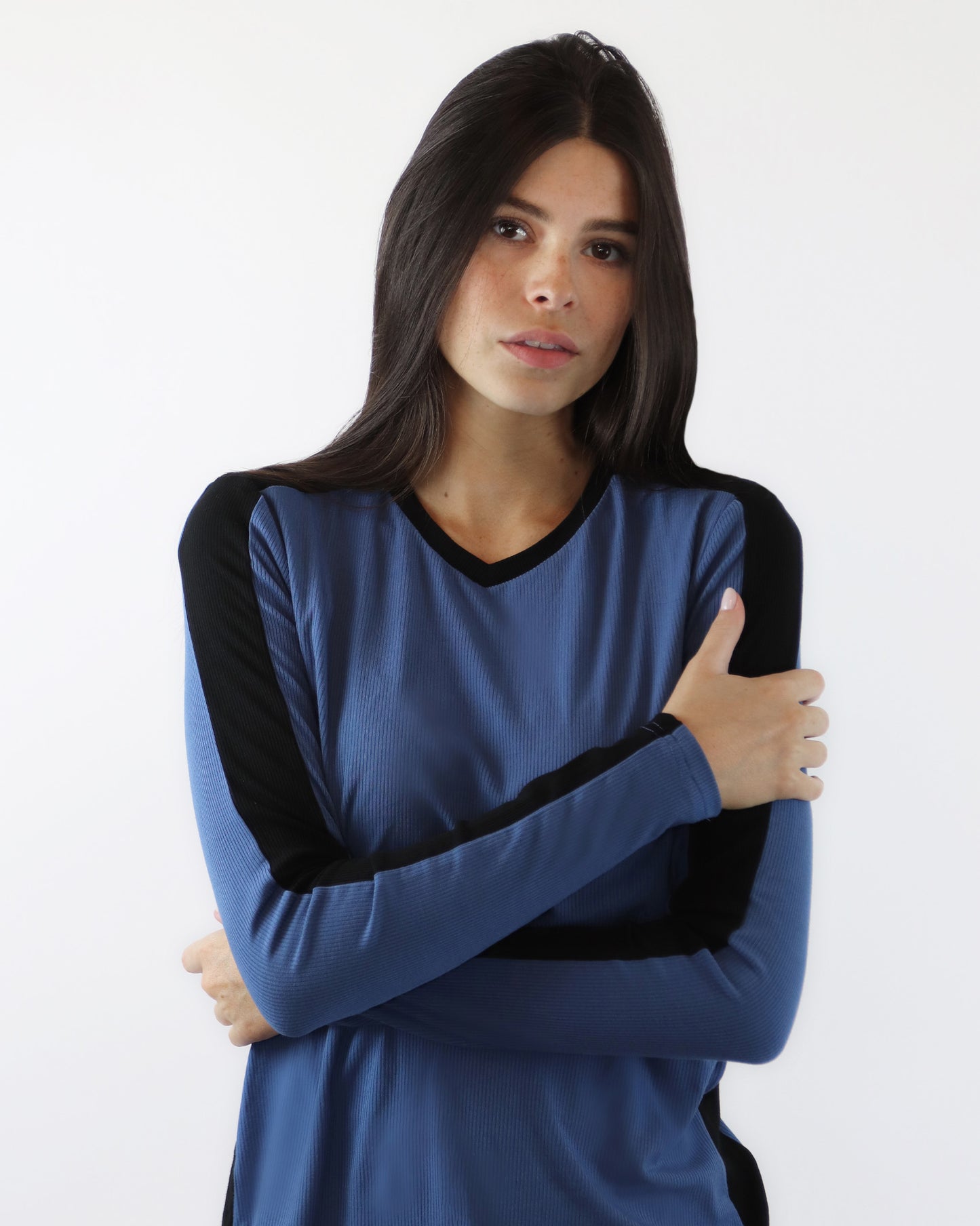 Contrast V Tee