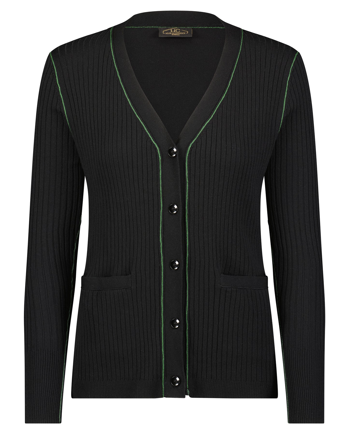 Edged Long Cardigan