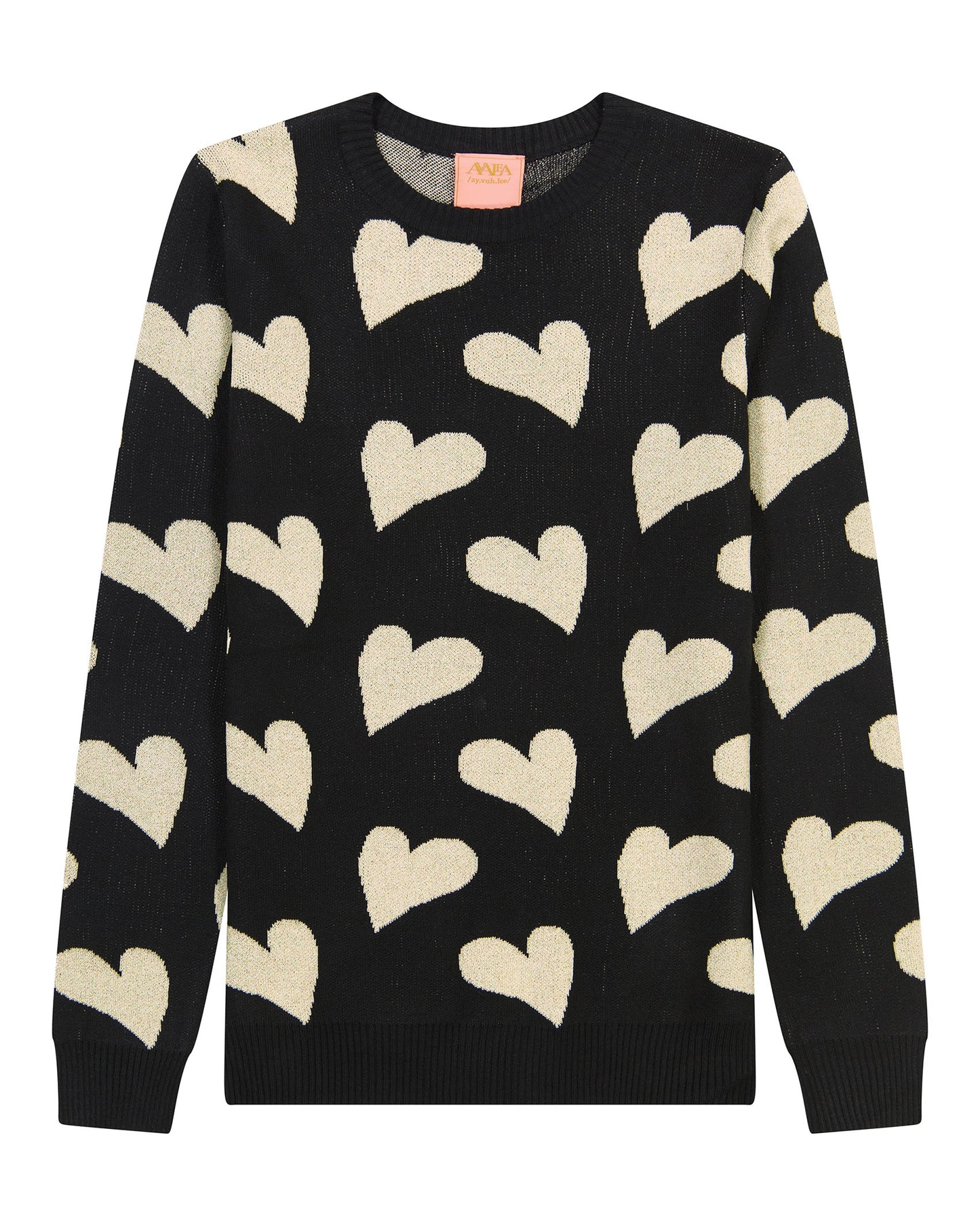 Heart Printed Sweater