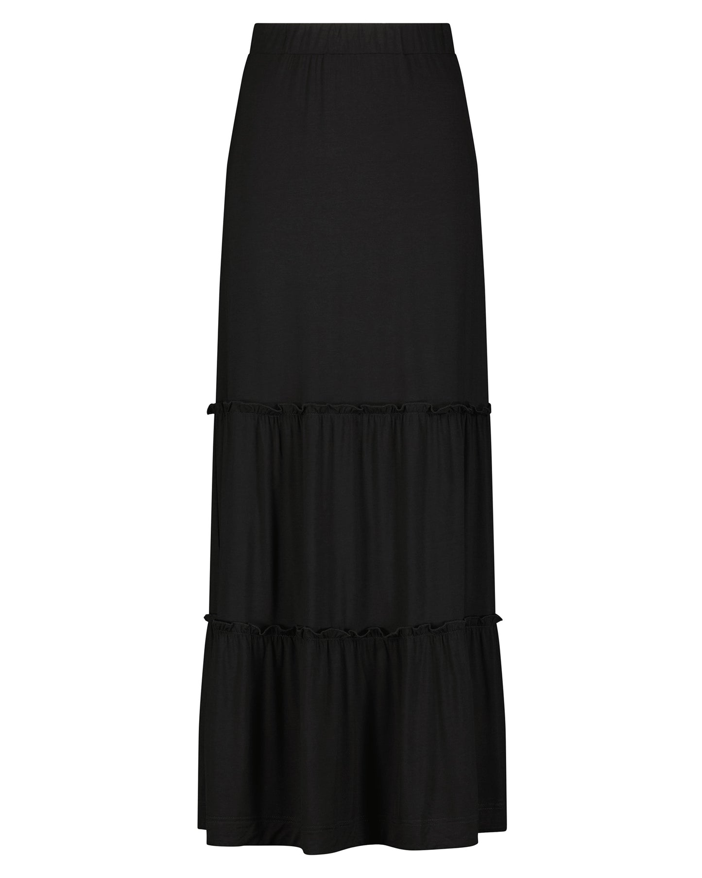 Jersey Tiered Skirt