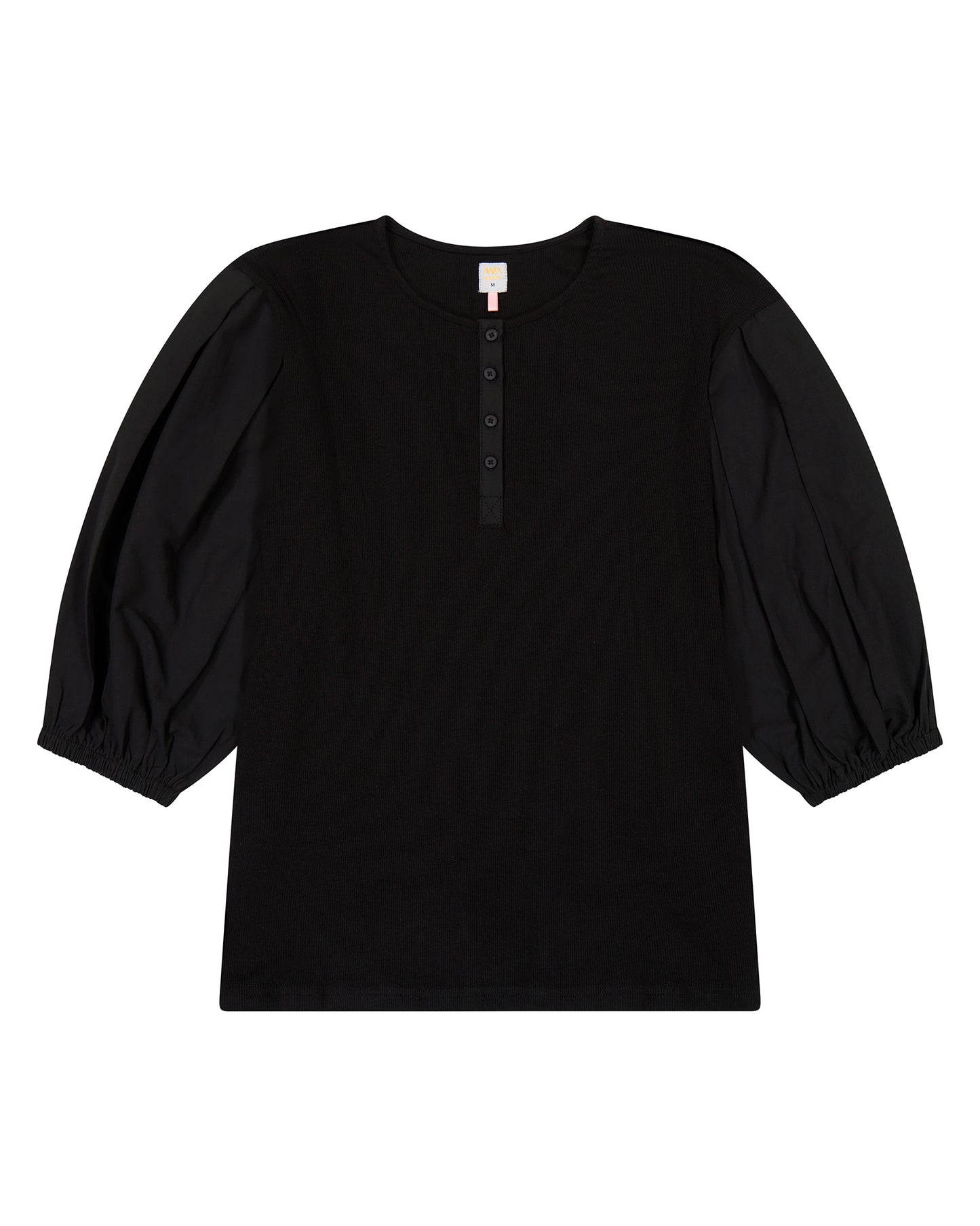 Puff Sleeve Henley