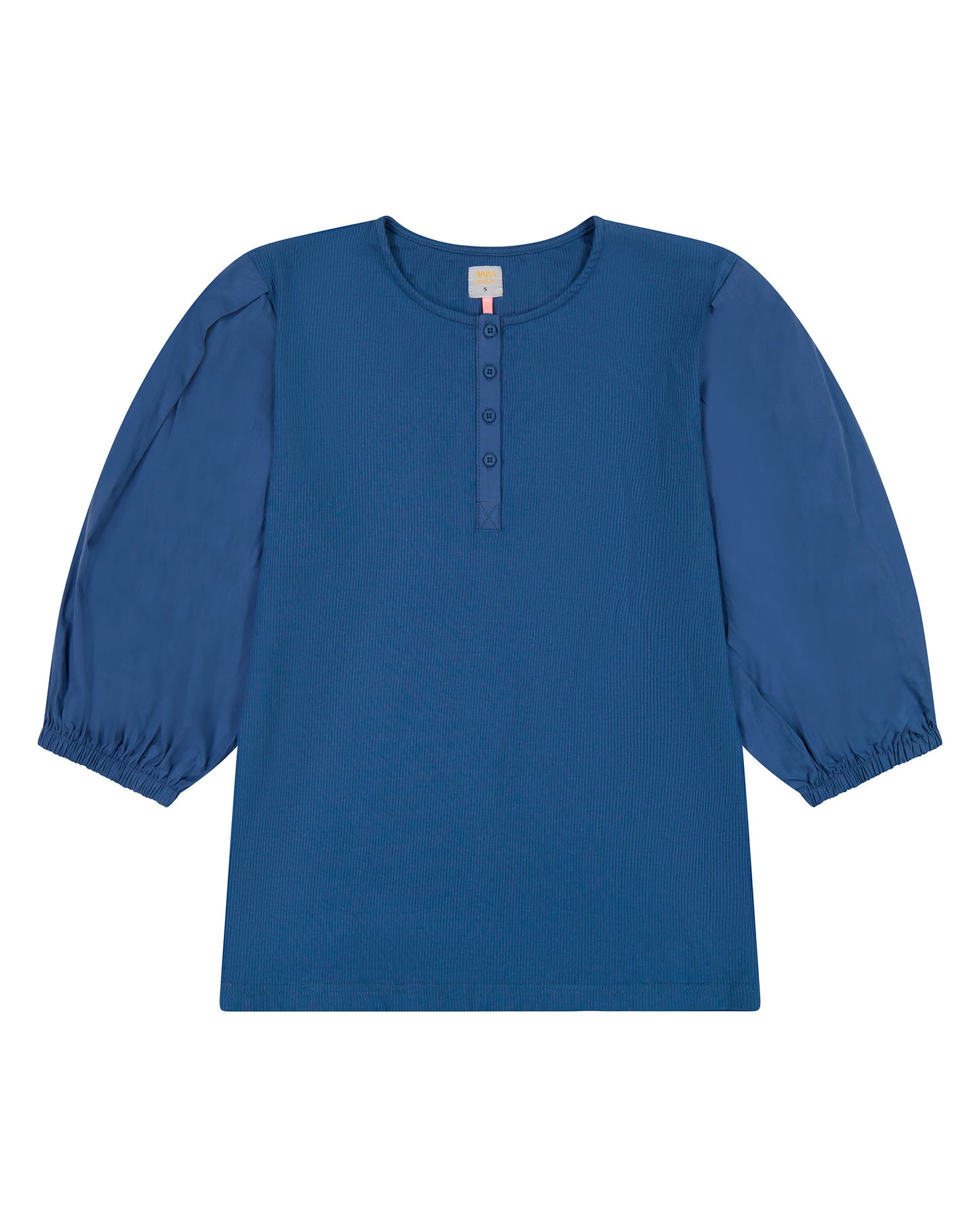 Puff Sleeve Henley