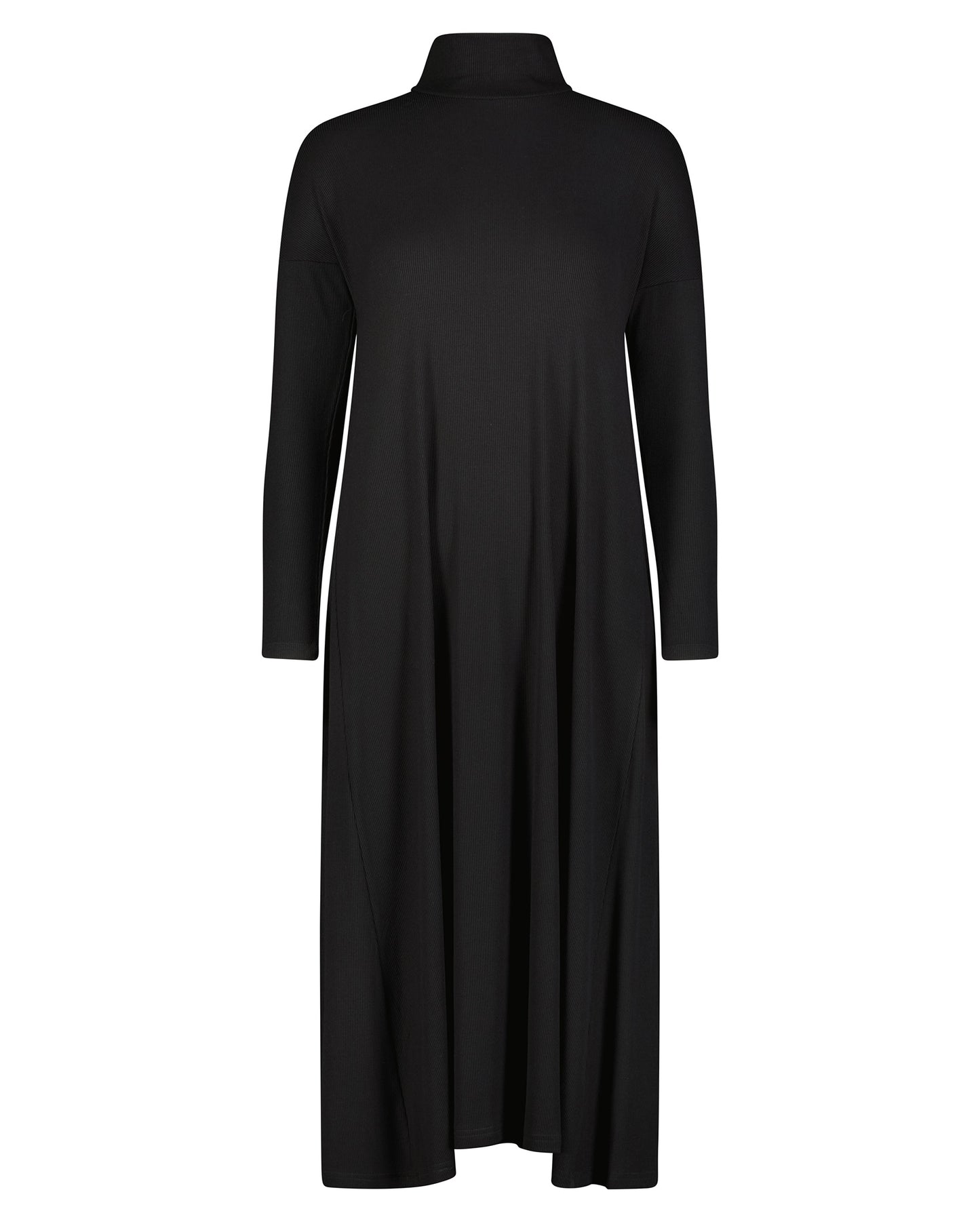 Turtleneck swing dress