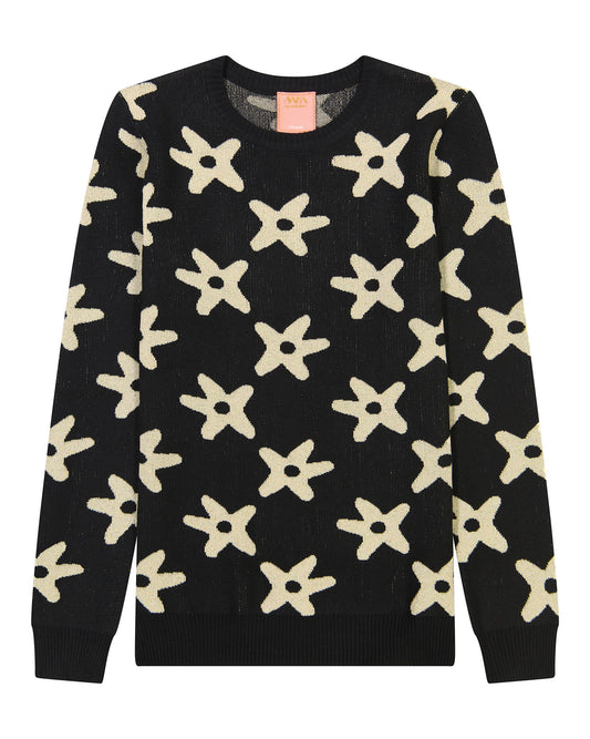 Flower Printed Sweater
