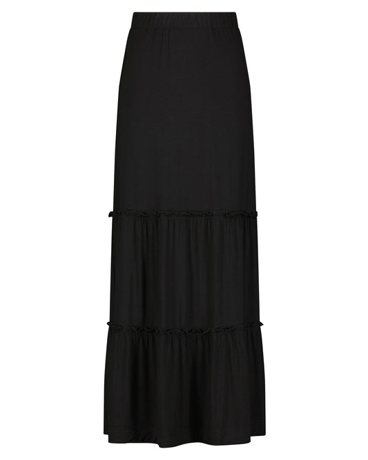 Jersey Tiered Skirt