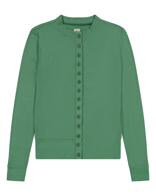 Rib Cardigan tee
