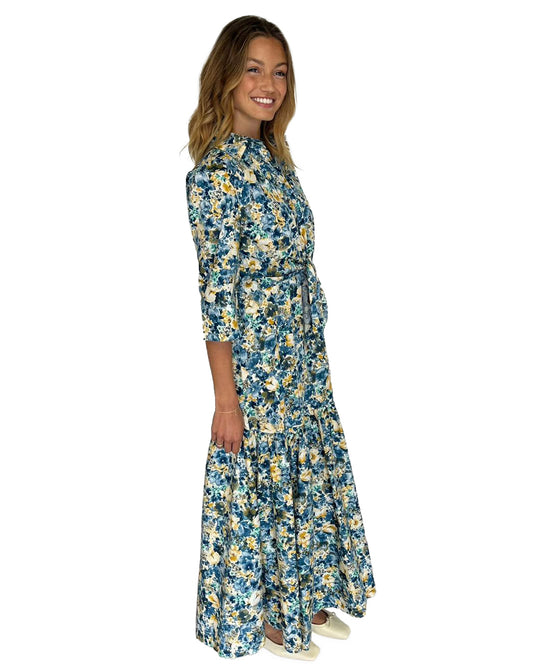 Floral Tiered Maxi Dress