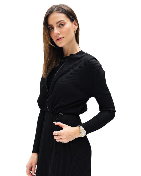 Pleated Bomber