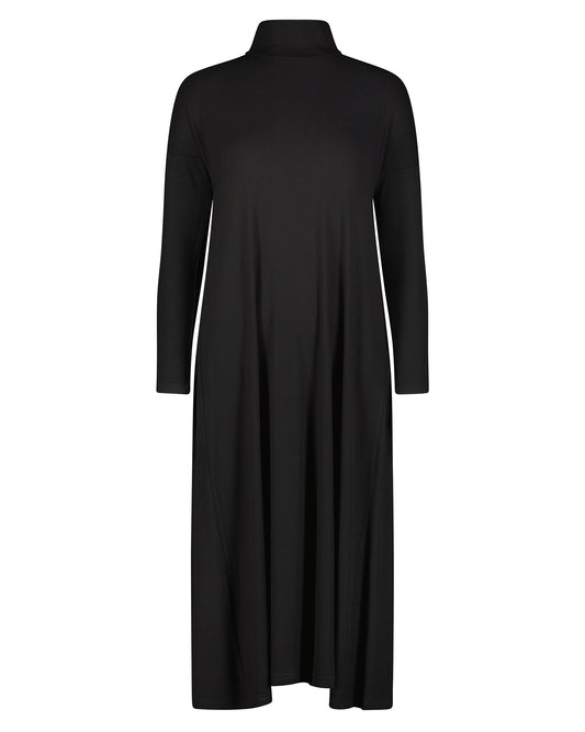 Turtleneck swing dress
