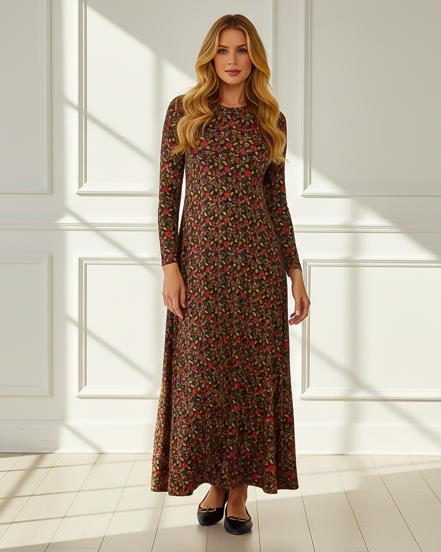 Swing Jersey Maxi Dress